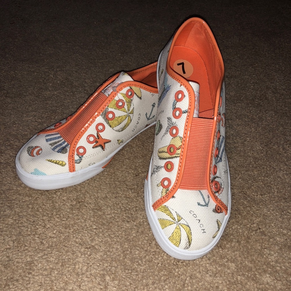 Coach Beach Canvas Beach Sneakers